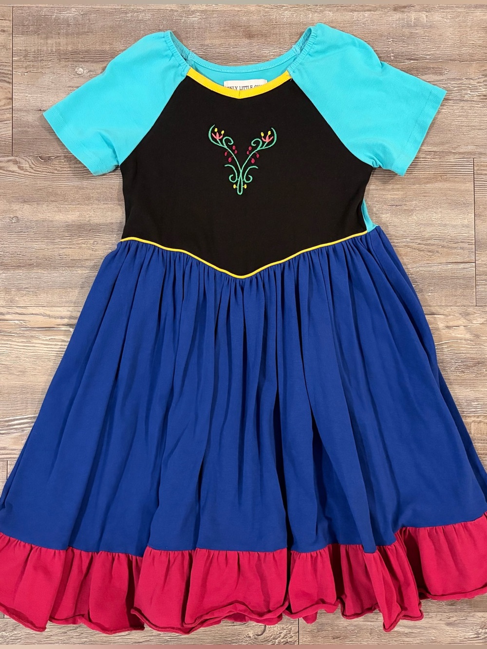 Only Little Once Frozen Anna Dress Size 7